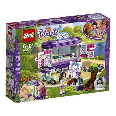 Lego Friends 41332 Emma a umělecký stojan