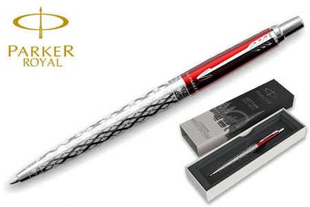 PARKER ROYAL Jotter LONDON RED CLASSICAL kuličková tužka KT (kuličkové pero)