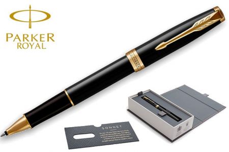 PARKER ROYAL SONET Black GT roller RB (keramické pero)