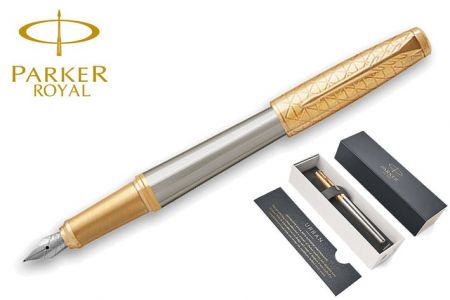 PARKER ROYAL URBAN Premium Aureate Powder GT plnicí pero Hrot M (plnící) PP