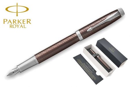 PARKER ROYAL IM Premium Brown CT plnicí pero Hrot M (plnící) PP