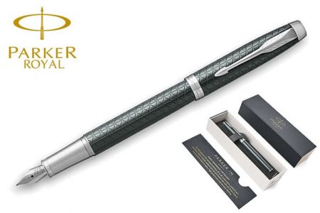 PARKER ROYAL IM Premium Pale Green CT plnicí pero Hrot M (plnící) PP