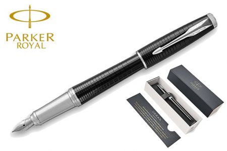 PARKER ROYAL URBAN Premium Ebony Metal CT plnicí pero Hrot M (plnící) PP