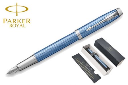 PARKER ROYAL IM Premium Blue CT plnicí pero Hrot F (plnící) PP