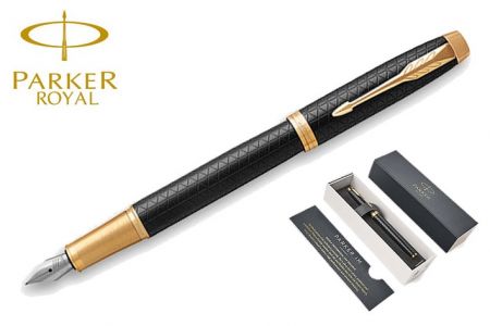 PARKER ROYAL IM Premium Black GT plnicí pero Hrot F (plnící) PP