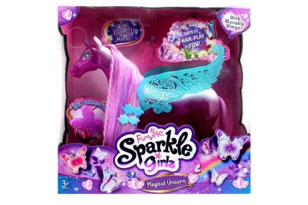 Magický svítící jednorožec Sparkle Girlz