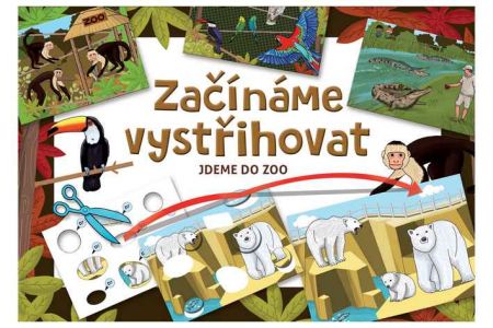 Vystřihovánky Začínáme vystřihovat ZOO (jednoduchá vystřihovánka BETEXA)