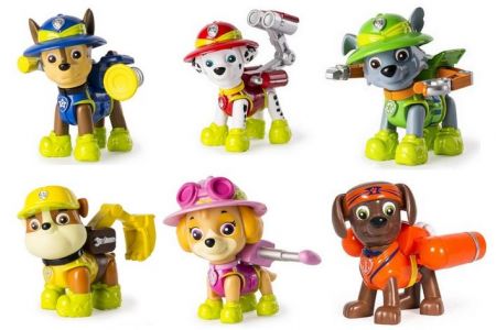 Figurky s příslušenstvím Paw Patrol 3 druhy