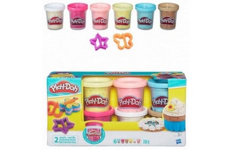 Play-Doh PD sada s konfetami a 2 vykrajovátka