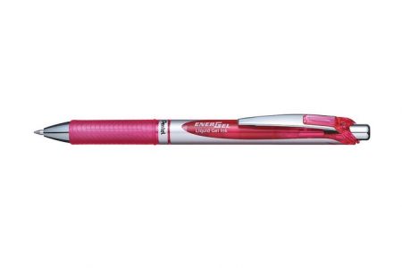 Pentel Energel mačkací 0,7mm růžový