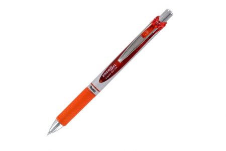 Pentel Energel mačkací 0,7mm oranžový