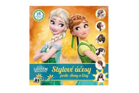 Stylové účesy podle Anny a Elsy Frozen Ledové království