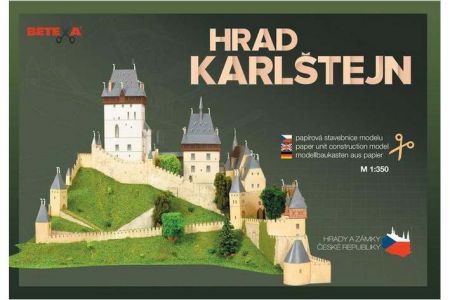 Vystřihovánky Hrad Karlštejn - druhé vydání (vystřihovánka BETEXA)