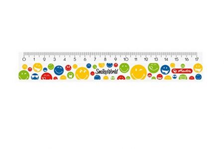 HERLITZ pravítko 17cm plastové SW rainbow