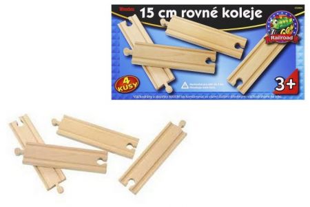 Maxim 15cm rovné koleje 4 ks