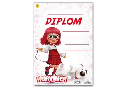 Diplom MFP A4 DIP04-H03 Mánička MFP - dětský diplom