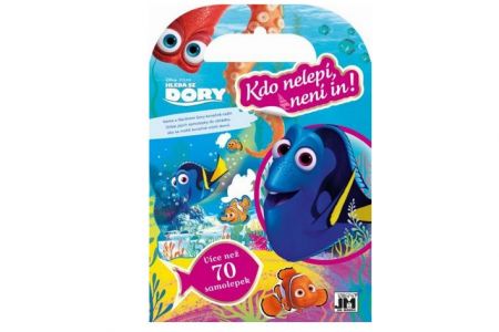 Kdo nelepí,není in! Hledá se Dory samolepková miniknížka