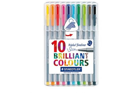 Liner Triplus 334 Box sada 10 barev 0,3mm STAEDTLER