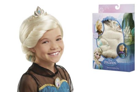 Frozen Ledové království korunovační paruka Elsa