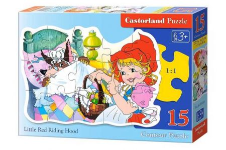 CASTORLAND 15 puzzle B-015030  Karkulka 