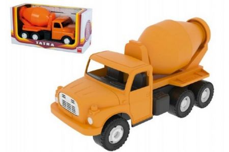 Auto Tatra 148 plast 30cm oranžová domíchávač