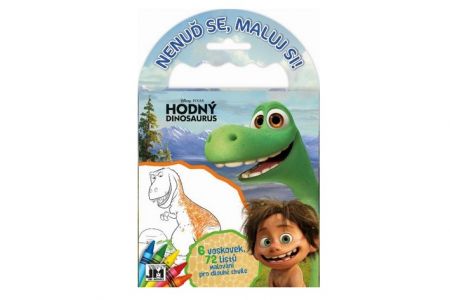 Omalovánky na cesty Hodný Dinosaurus