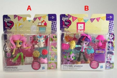 My little pony MLP Equestria Girls Minis panenky 2 druhy