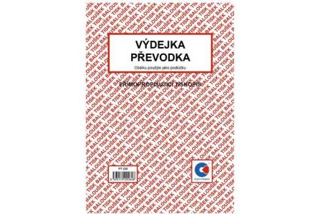 Výdejka - převodka A5 přímopropisující / PT230 / Baloušek tisk