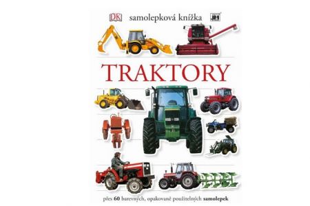 Samolepková knížka Traktory