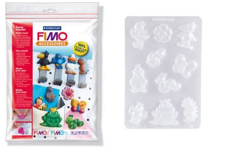 FIMO Silikonová forma Funny Animals zvířátka