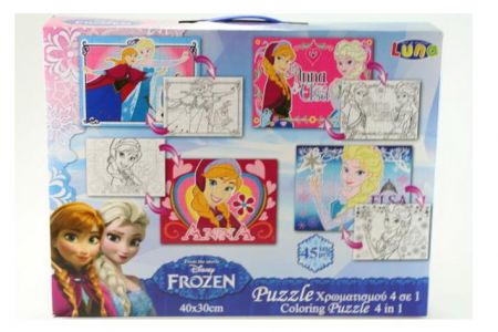 Puzzle Frozen Ledové království 45 dílků