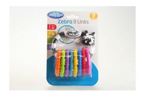 PLAYGRO Zebra s kroužky