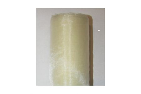 Organza 40cm/10y smetanová (40cm-9m-obšitá)