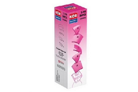 GEOMAG KOR 574 Bright pink 26 pcs (26 kusů Color Covers Pink)