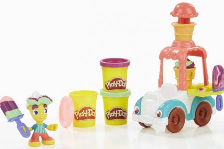 HASBRO PD-Play-Doh Town Zmrzlinářské auto