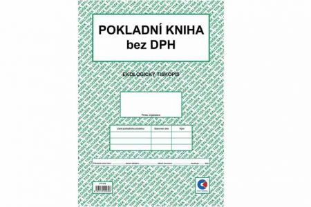 Pokladní kniha bez DPH A4 / ET378 / Baloušek tisk