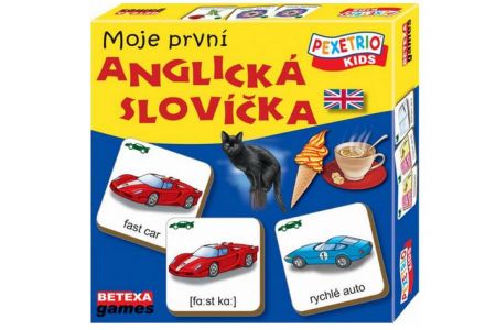 PEXETRIO KIDS Moje první anglická slovíčka (Betexa)