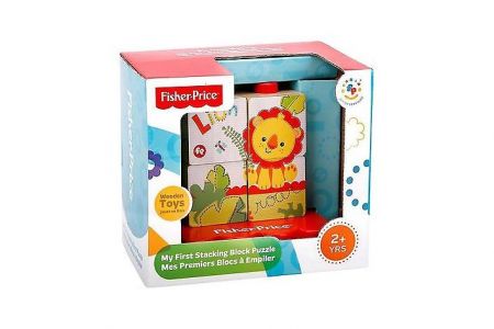 MATTEL Fisher Price FP Puzzle bloky dřevo