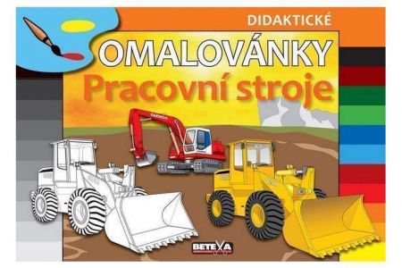 Omalovánky Pracovní stroje BETEXA didaktické