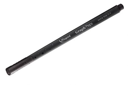 Liner MAPED Graph Peps 0,4mm černá