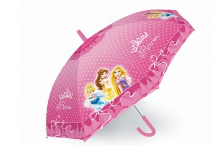 Deštník dětský Disney Princezny - Princess (délka 45cm / průměr 75cm)