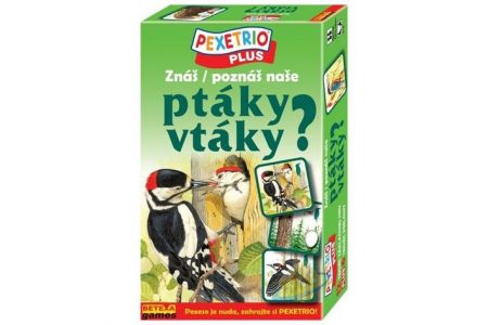 PEXETRIO PLUS Znáš ptáky? (Betexa)