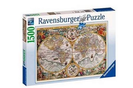 Puzzle 1500 dílků Historická mapa