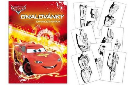 Omalovánky MFP A4 Cars