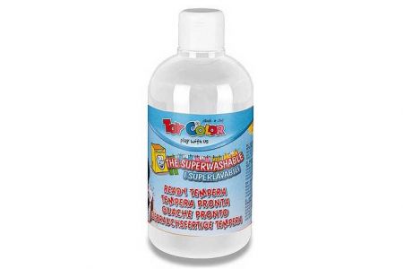 Tempera PASUTO Toy Color bílá 500ml