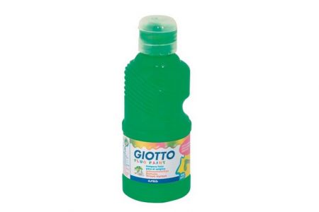 Barva temperová Giotto 250ml fluo zelená 6330399 MFP