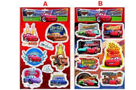 Samolepky PopUp Disney Auta Cars