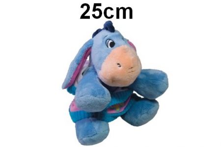 DINO-PLYŠ-WD Oslík v osušce huňatý 25cm