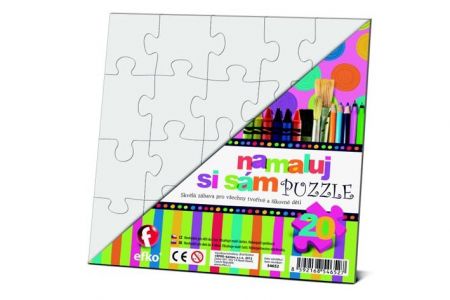 EFKO Namaluj si sám puzzle čtverec