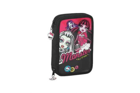 Pouzdro plněné dvojité Monster High